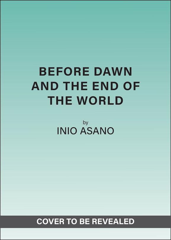 Front cover_Before Dawn and the End of the World