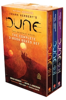 Front cover_Dune: The Graphic Novel: The Complete 3-Book Boxed Set