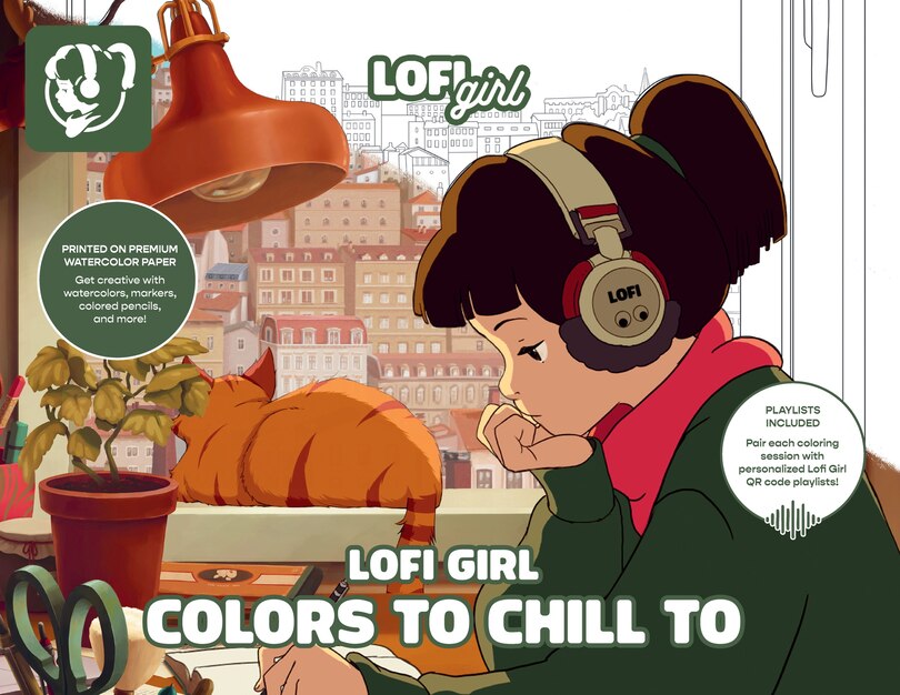 Front cover_Lofi Girl Colors to Chill To