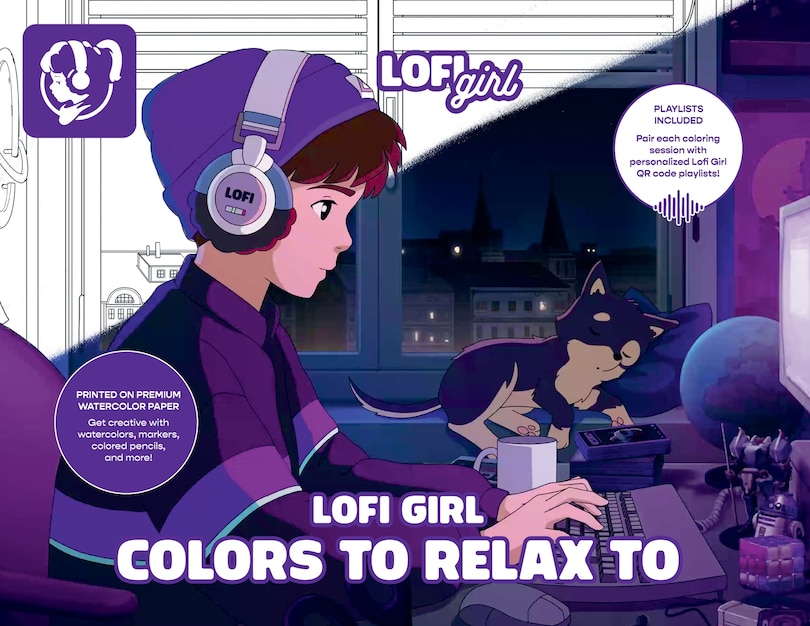 Front cover_Lofi Girl Colors to Relax To