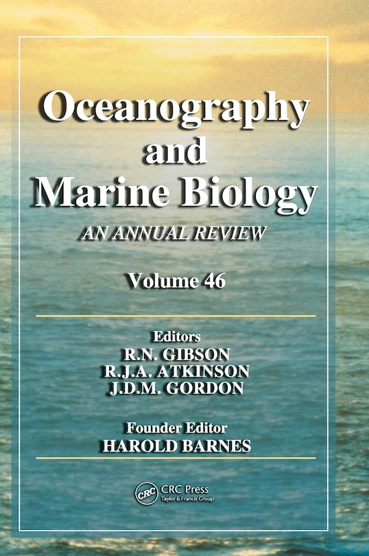 Couverture_Oceanography and Marine Biology