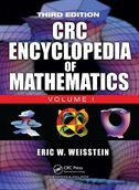 The Crc Encyclopedia Of Mathematics, - 3 Volume Set