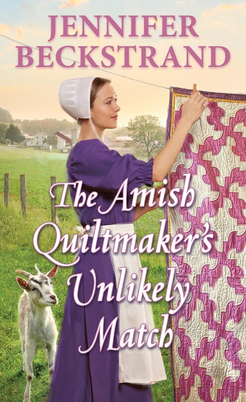 Front cover_The Amish Quiltmaker's Unlikely Match