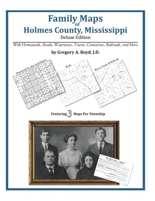 Front cover_Family Maps of Holmes County, Mississippi