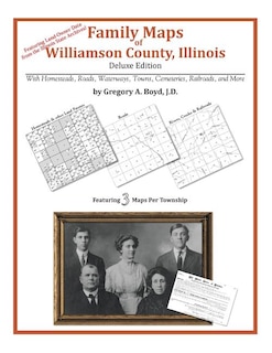 Front cover_Family Maps of Williamson County, Illinois