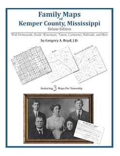 Front cover_Family Maps of Kemper County, Mississippi