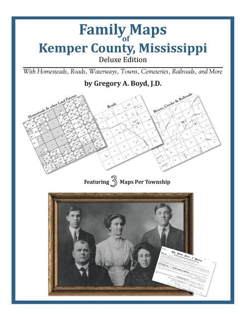 Front cover_Family Maps of Kemper County, Mississippi