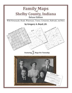 Front cover_Family Maps of Shelby County, Indiana