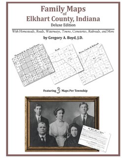 Front cover_Family Maps of Elkhart County, Indiana