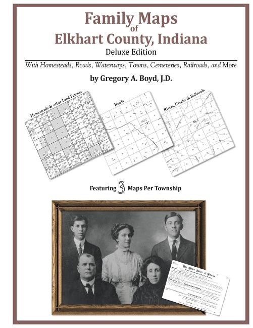 Front cover_Family Maps of Elkhart County, Indiana