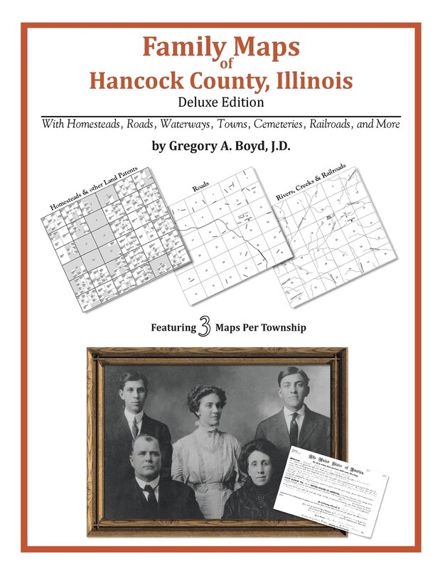 Front cover_Family Maps of Hancock County, Illinois