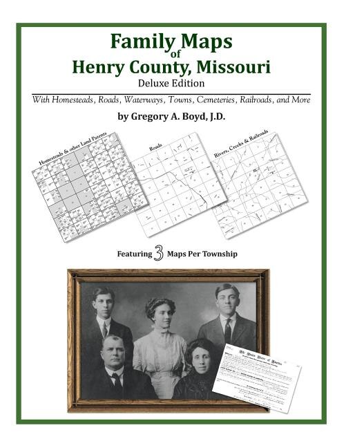 Couverture_Family Maps of Henry County, Missouri
