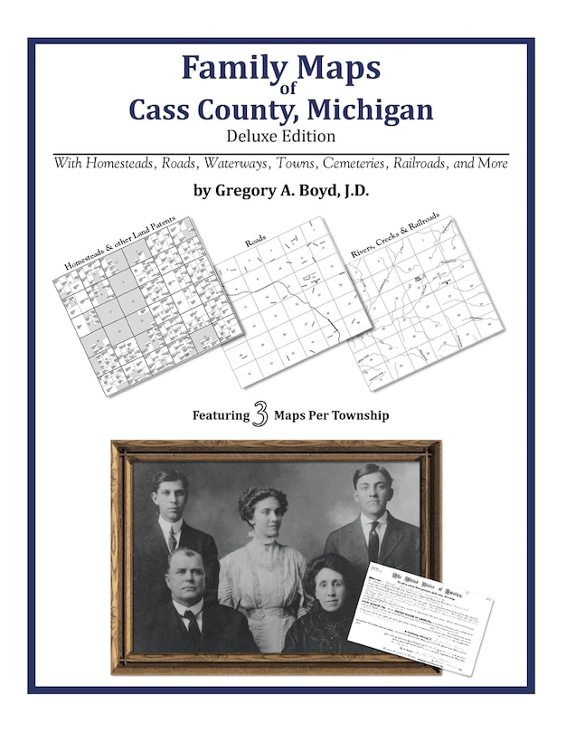 Family Maps of Cass County, Michigan