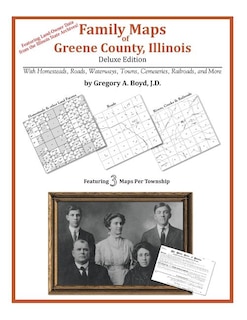 Front cover_Family Maps of Greene County, Illinois