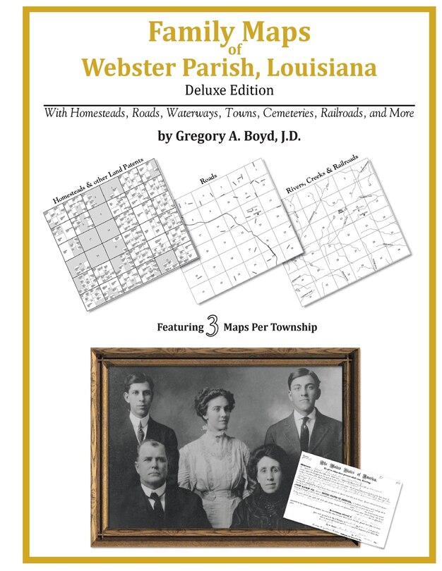 Couverture_Family Maps of Webster Parish, Louisiana