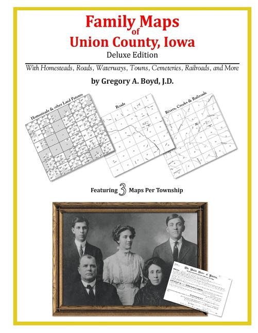 Front cover_Family Maps of Union County, Iowa