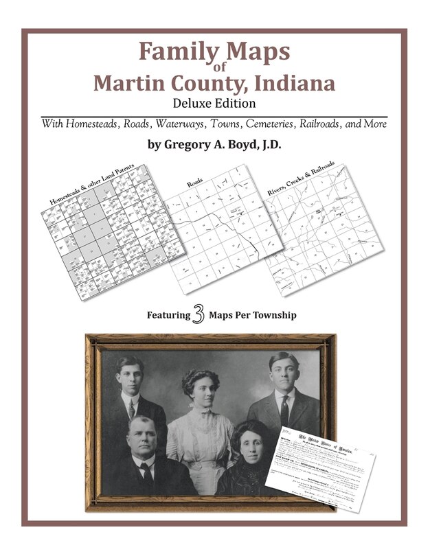 Couverture_Family Maps of Martin County, Indiana