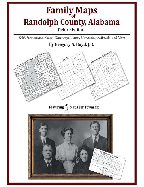 Front cover_Family Maps of Randolph County, Alabama, Deluxe Edition