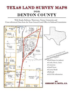 Front cover_Texas Land Survey Maps for Denton County