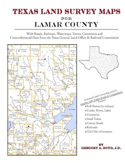 Front cover_Texas Land Survey Maps for Lamar County