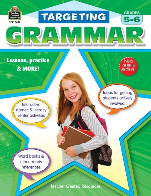 Front cover_Targeting Grammar, Grades 5-6