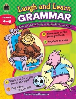 Front cover_Laugh And Learn Grammar (grades 4-6)