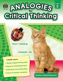 Front cover_Analogies for Critical Thinking Grade 3