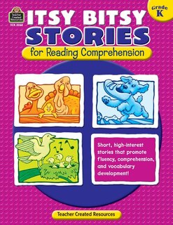 Itsy Bitsy Stories for Reading Comprehension, Grade K