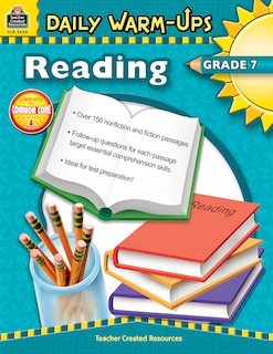 Front cover_Daily Warm-Ups: Reading Grade 7
