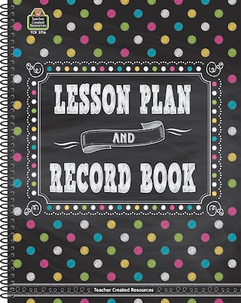 Chalkboard Brights Lesson Plan and Record Book