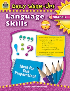 Front cover_Daily Warm-Ups: Language Skills Grade 5