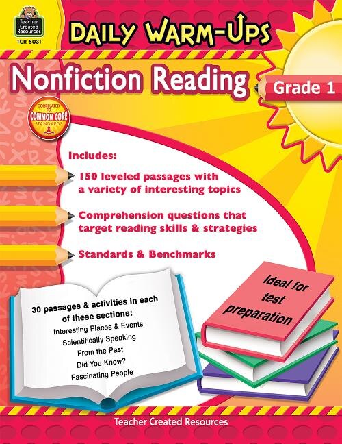 Front cover_Nonfiction Reading Grd 1