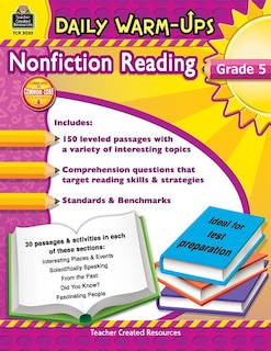 Front cover_Daily Warm-Ups: Nonfiction Reading Grd 5