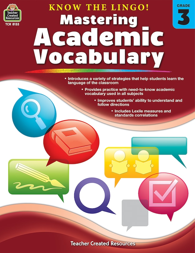 Front cover_Know the Lingo! Mastering Academic Vocabulary (Gr. 3)
