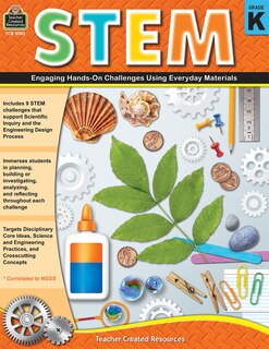Front cover_Stem: Engaging Hands-On Challenges Using Everyday Materials (Gr. K)