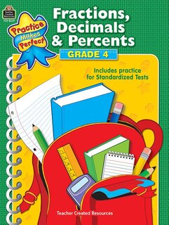 Couverture_Fractions, Decimals & Percents Grade 4