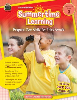 Front cover_Summertime Learning, Second Edition (Prep. for Gr. 3)