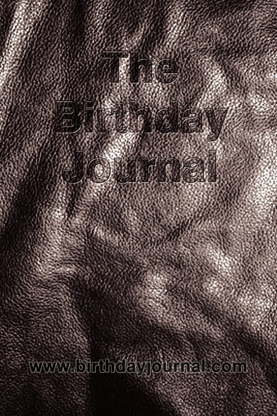 Front cover_The Birthday Journal