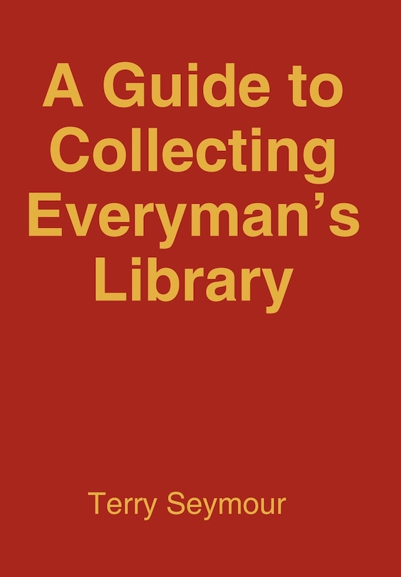 Front cover_A Guide To Collecting Everyman's Library