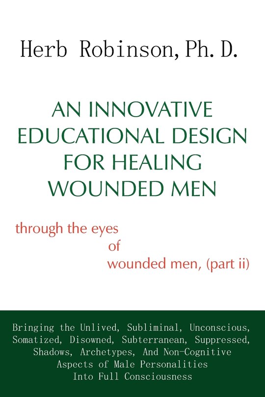 Front cover_An Innovative Educational Design for Healing Wounded Men