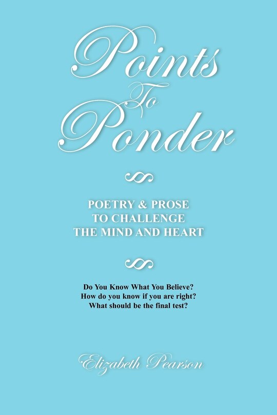Front cover_Points To Ponder