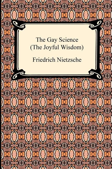 Front cover_The Gay Science (the Joyful Wisdom)