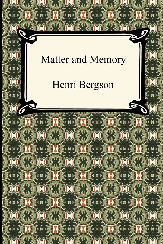 Front cover_Matter and Memory