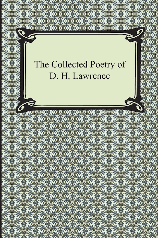 Couverture_The Collected Poetry of D. H. Lawrence
