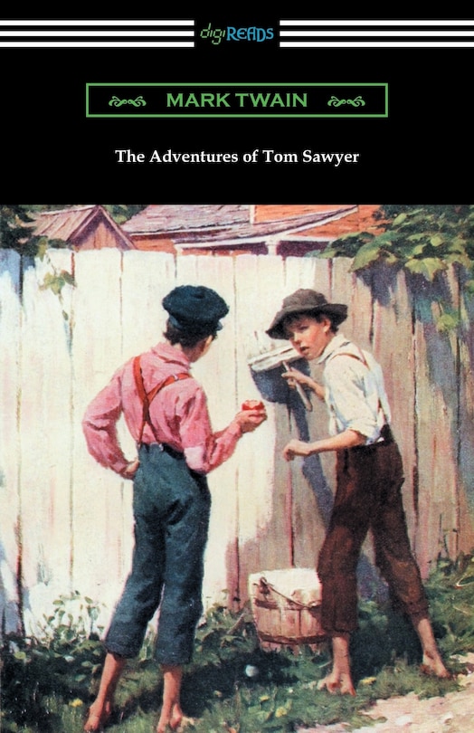 Front cover_The Adventures Of Tom Sawyer (illustrated By Worth Brehm With Introductions By Percy Holmes Boynton And Bertha Evans Ward)