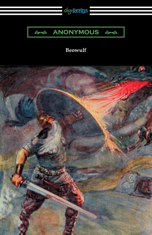Front cover_Beowulf (Translated with Annotations by John Lesslie Hall and an Introduction by Kemp Malone)