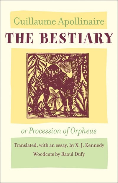 Front cover_The Bestiary, or Procession of Orpheus