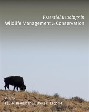 Couverture_Essential Readings In Wildlife Management And Conservation