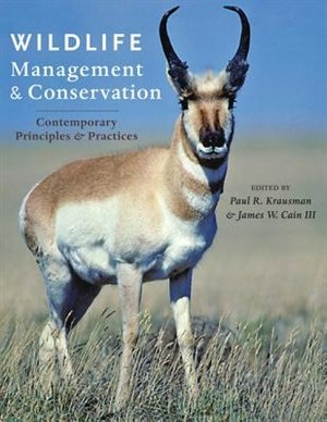 Front cover_Wildlife Management And Conservation