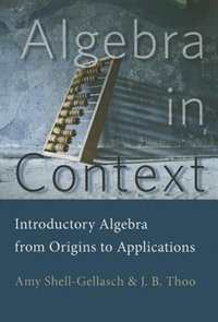 Front cover_Algebra In Context